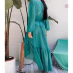 Robe en mousseline pour une silhouette raffinée