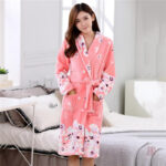 Robe Kimono en velours élégante