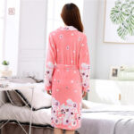Robe Kimono chic en velours pour femme