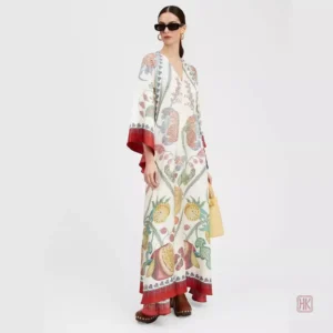 Robe longue kimono élégante et chic