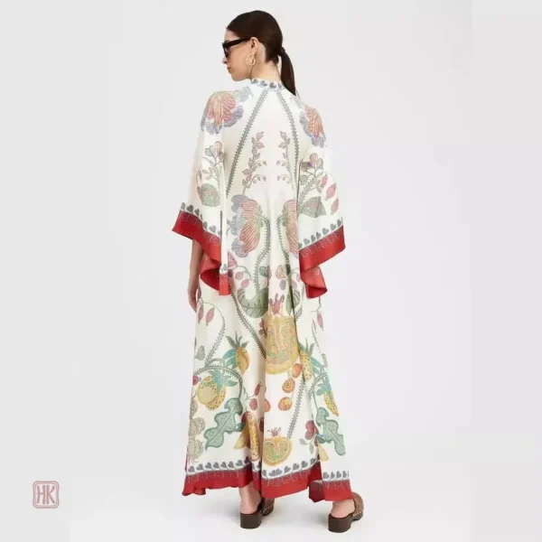 Robe kimono longue pour un style raffiné