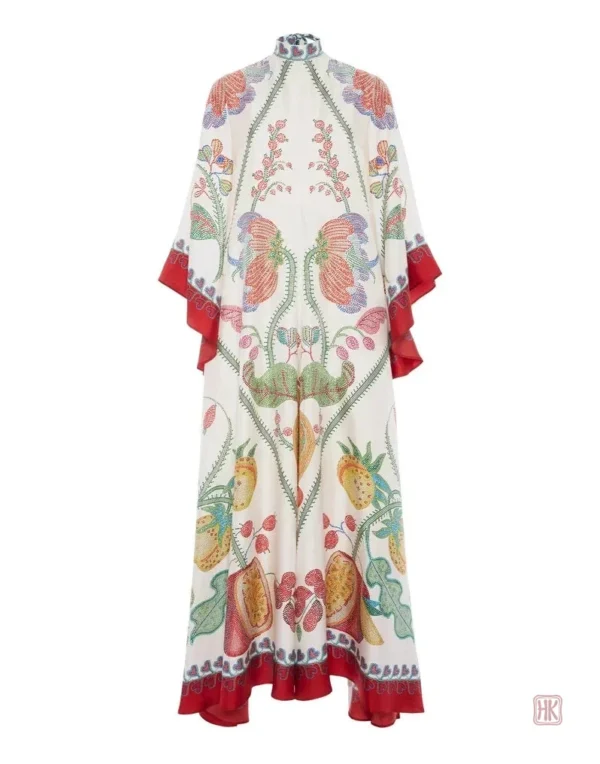 Robe kimono chic avec des motifs modernes