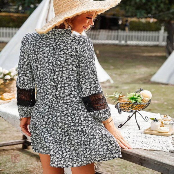Robe mi-longue kimono pour une allure chic