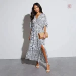 Robe style kimono légère, parfaite pour l'été