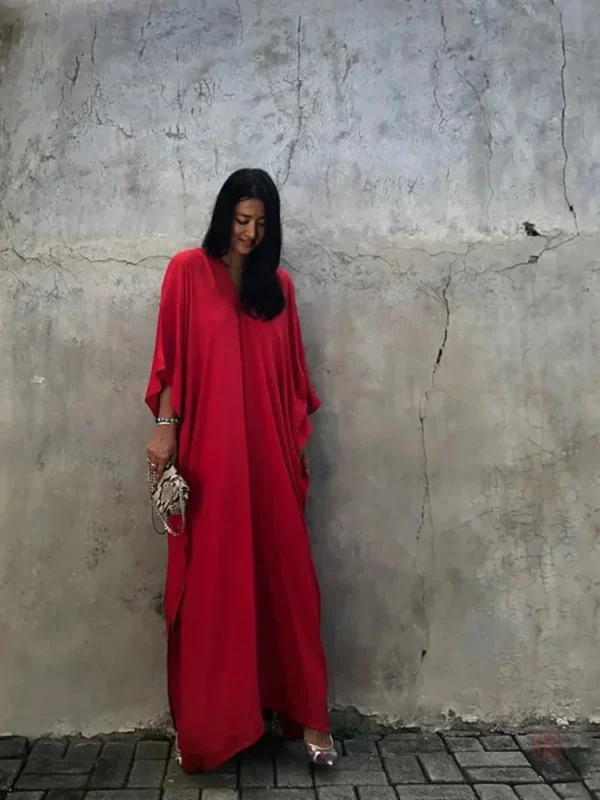 robe-style-kimono-boho-minimaliste-1 Robe Kimono Boho Minimaliste élégante et confortable
