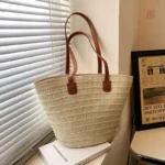 Sac fourre-tout féminin, accessoire d'été pratique