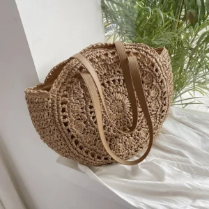 Sac stylé rond, parfait pour vos sorties d'été