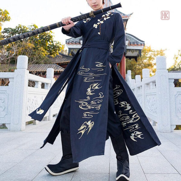 Kimono Samurai pour homme, style ninja traditionnel