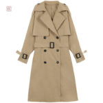 Style décontracté avec trench long