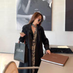 Manteau kimono femme en noir, style chic et intemporel