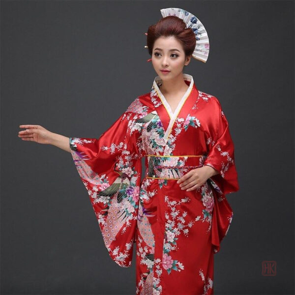 Vêtement japonais féminin en tissu léger