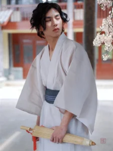 Vêtement de nuit homme, design Yukata authentique
