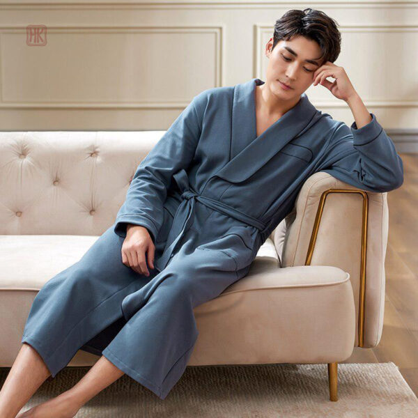veste-de-nuit-homme-1 Veste de nuit pour homme style peignoir kimono