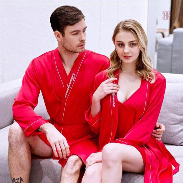 Peignoir kimono homme, idéal pour la détente à la maison