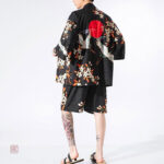 Veste Kimono Homme en style japonais traditionnel