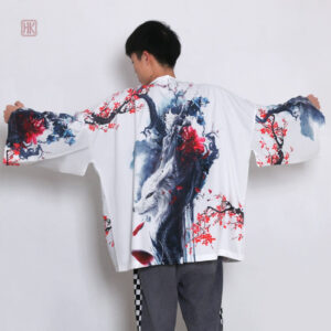 Veste homme avec design floral élégant
