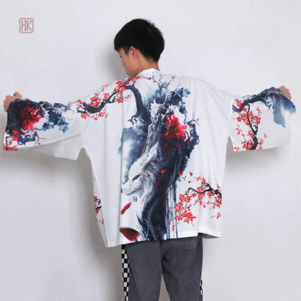 Veste homme avec design floral élégant