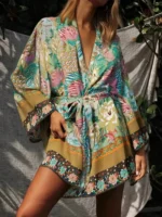 Veste Kimono Femme au style bohème élégant