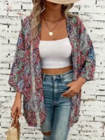 Veste Kimono d’été au style Boho pour femme