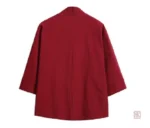 Veste style kimono ornée de grues pour un look tendance