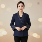 Veste Kimono Chic Bleu pour femme