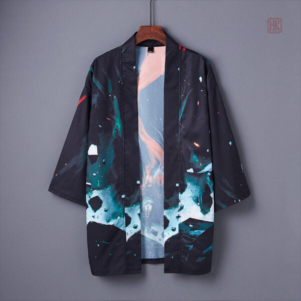 Veste Kimono Guerrier, coupe élégante et décontractée
