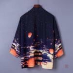 Veste kimono homme style japonais pour soirée