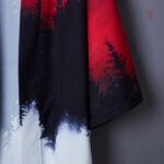 Kimono rouge pour un style unique et moderne