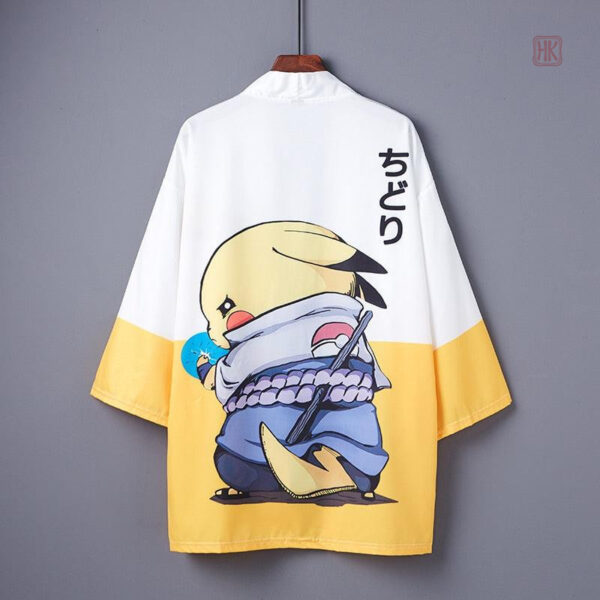 Kimono court stylé pour homme, modèle Pika
