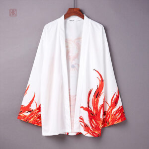 Kimono homme court style Phoenix, look moderne