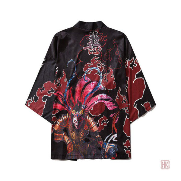 Veste élégante avec motifs de démon pour homme