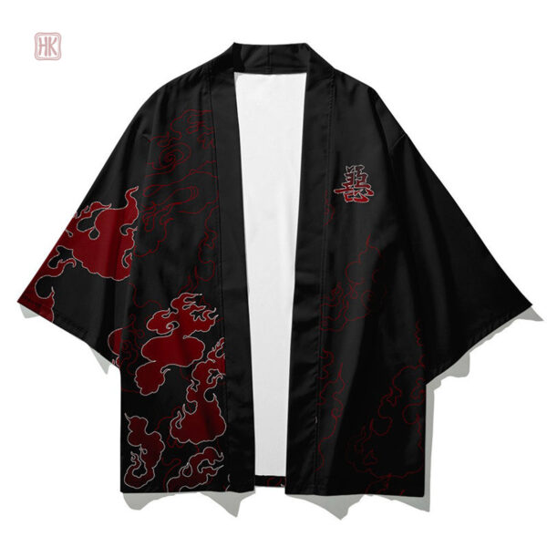 Style unique de kimono homme, ambiance sombre et originale