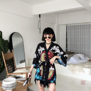 Veste kimono dragon, style unique et moderne