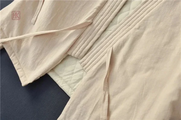 Kimono femme en lin, parfait pour l'été
