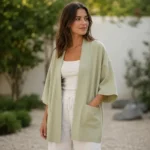 Veste Kimono Épurée pour femme, style élégant et moderne