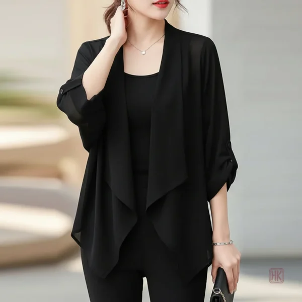 veste-kimono-estival-en-mousseline-1 Veste kimono estival en mousseline pour femme
