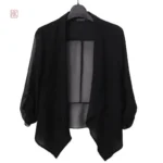 Veste kimono légère en mousseline pour l'été