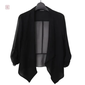 Veste kimono légère en mousseline pour l'été