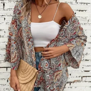 Veste Kimono Estivale Tendance pour femme