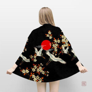 Veste Kimono Femme à motifs floraux