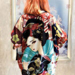 Veste Kimono Femme Geisha élégante et stylée