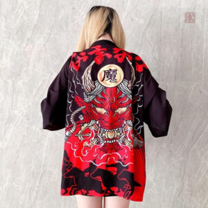 Veste Kimono Femme Oni élégante pour un style unique