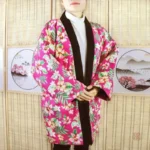 Veste Kimono Floral Ethnique pour femme
