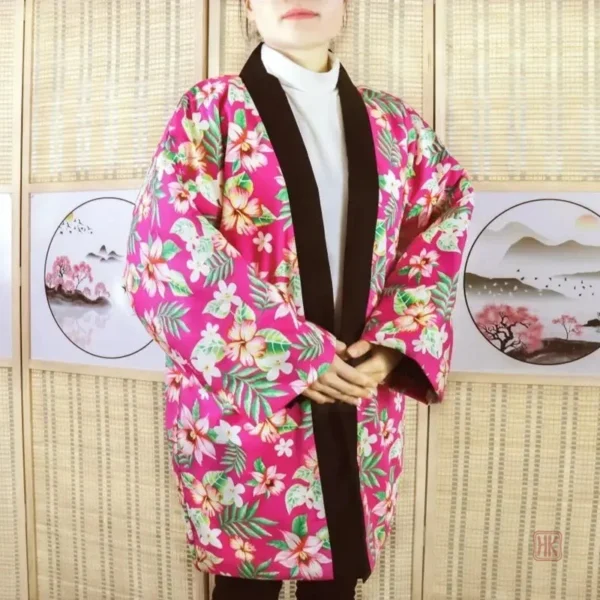 veste-kimono-floral-ethnique-1 Veste Kimono Floral Ethnique pour femme