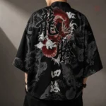 Veste Kimono Dragon pour homme