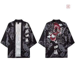 Kimono Fureur du Dragon élégant