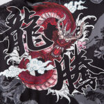 Veste homme avec design dragon