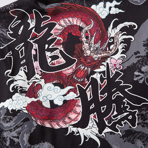Veste homme avec design dragon