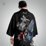 Veste Kimono Guerrier Dragon pour homme