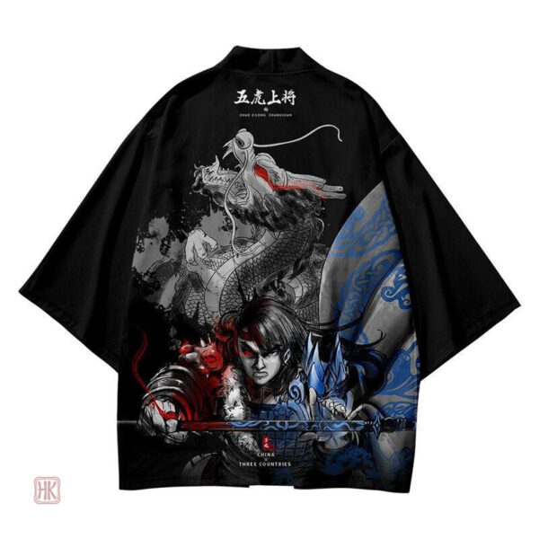 Veste légère style kimono pour homme